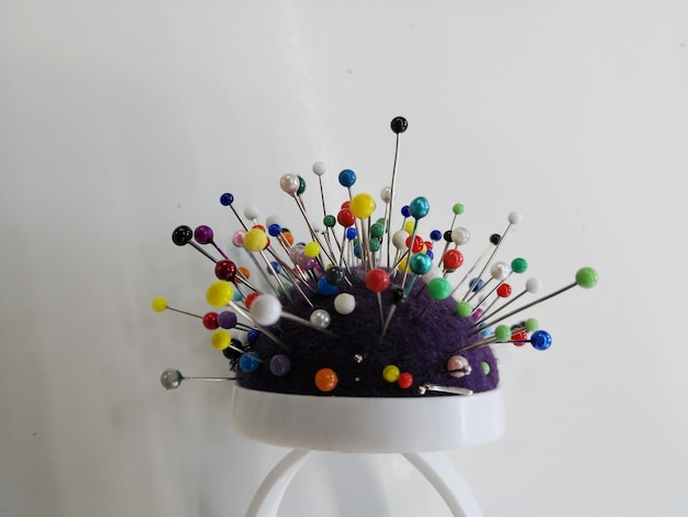 materiale pentru brodat aranjate